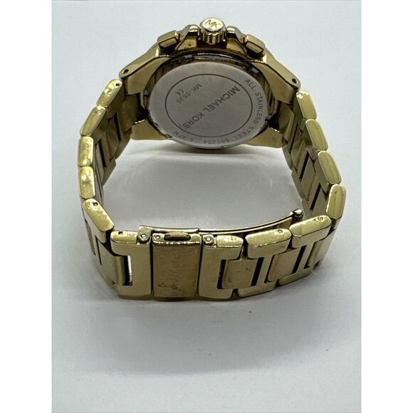 Michael Kors Camille MK5635 Womens Gold Stainless Steel Dial Quartz Watch JNA783 main image 10